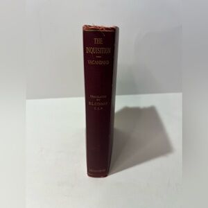 The Inquisition Coercive Power of Church by E Vacandard  VTG Religion 1908 READ